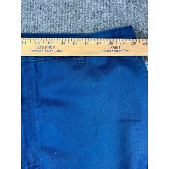 VNTG JD American Workwear Pants Men's 44x28 Blue Carpenter Utility Double Knee - Picture 4 of 8